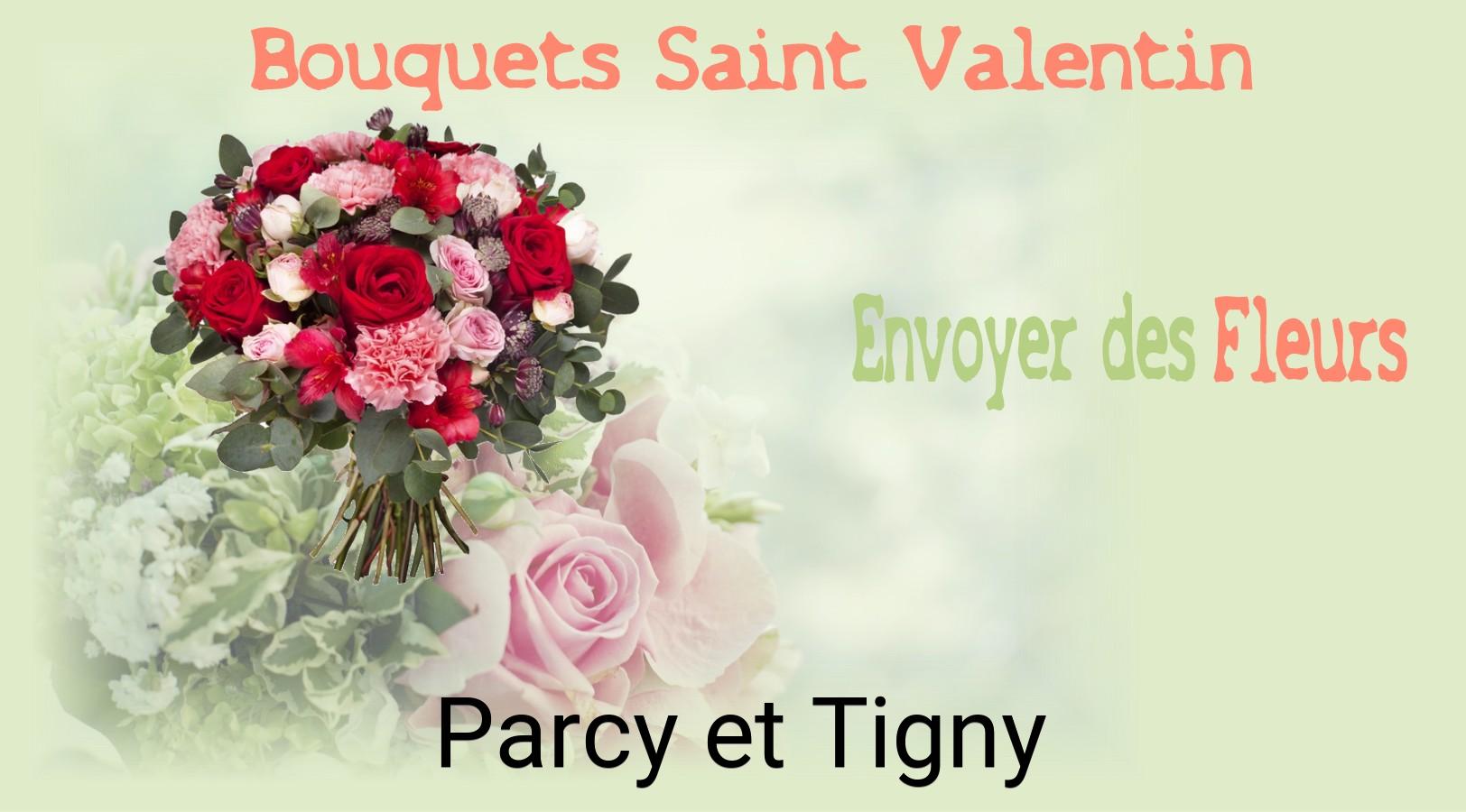 Roses de Saint-Valentin livrées à Parcy-et-Tigny